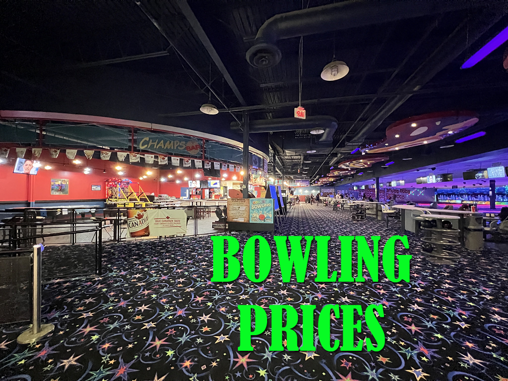 bowling prices specials barrie